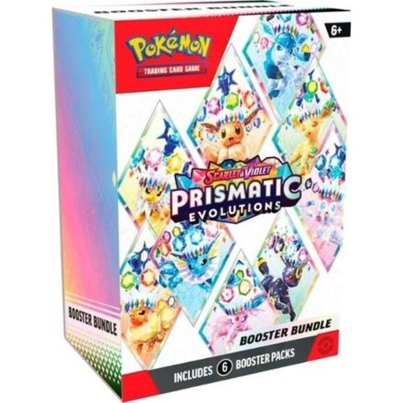 Pokemon TCG: Scarlet & Violet - Prismatic Evolutions Booster Bundle - Picture 1 of 7